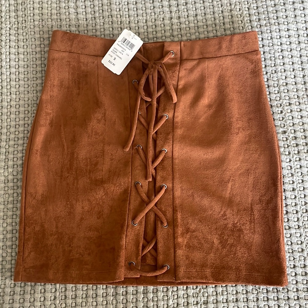 Windsor NWT Suede Skirt
